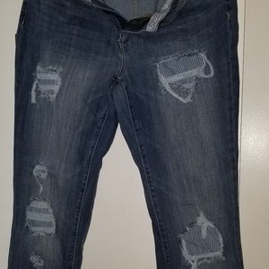 Distressed Jeans